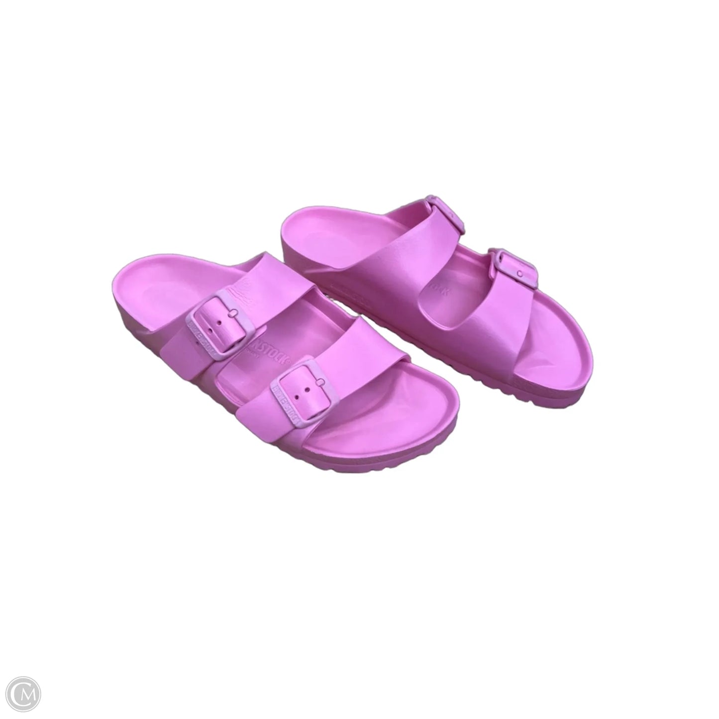 Sandals Flats By Birkenstock In Pink, Size: 9.5