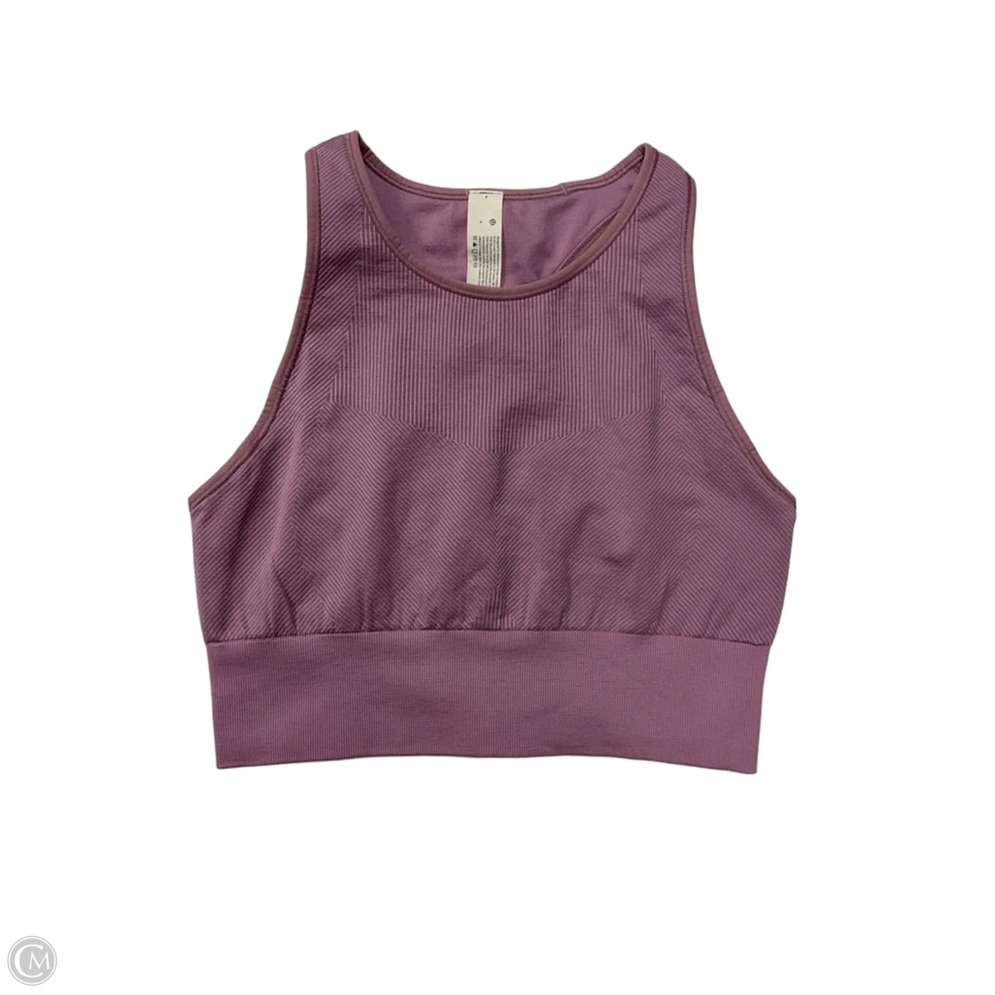 Athletic Bra By Lululemon In Purple, Size: 8