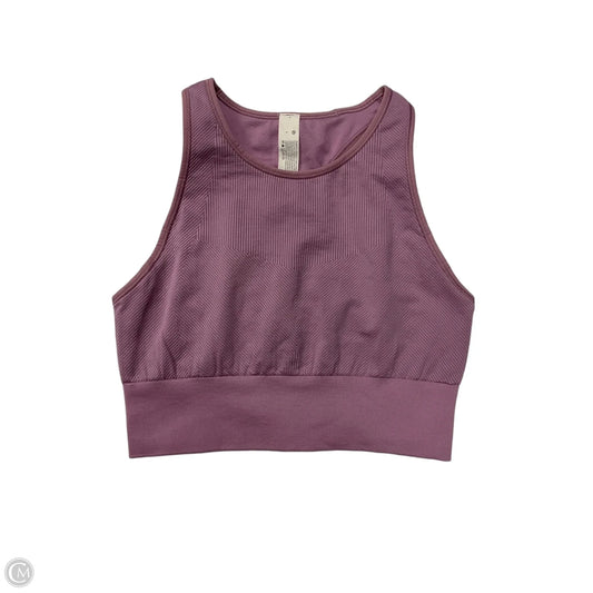Athletic Bra By Lululemon In Purple, Size: 8