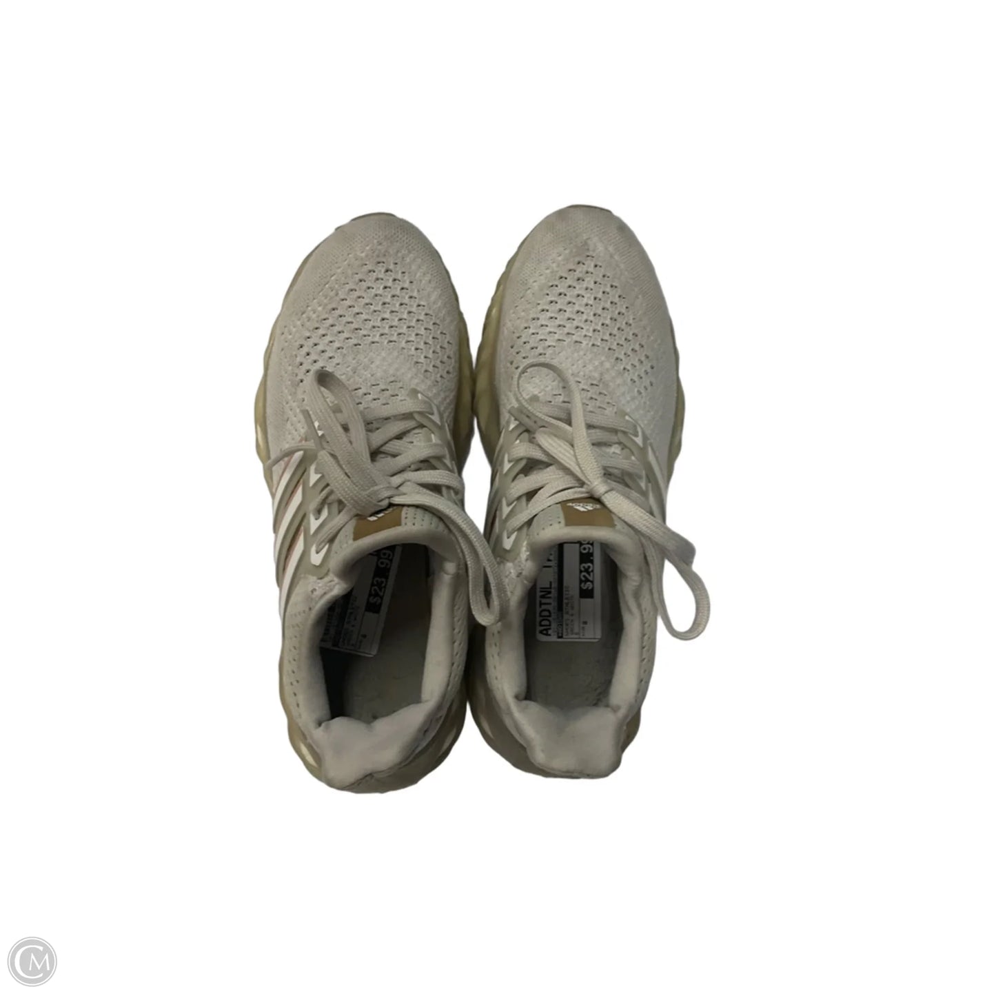 Shoes Athletic By Adidas In Green & White, Size: 8