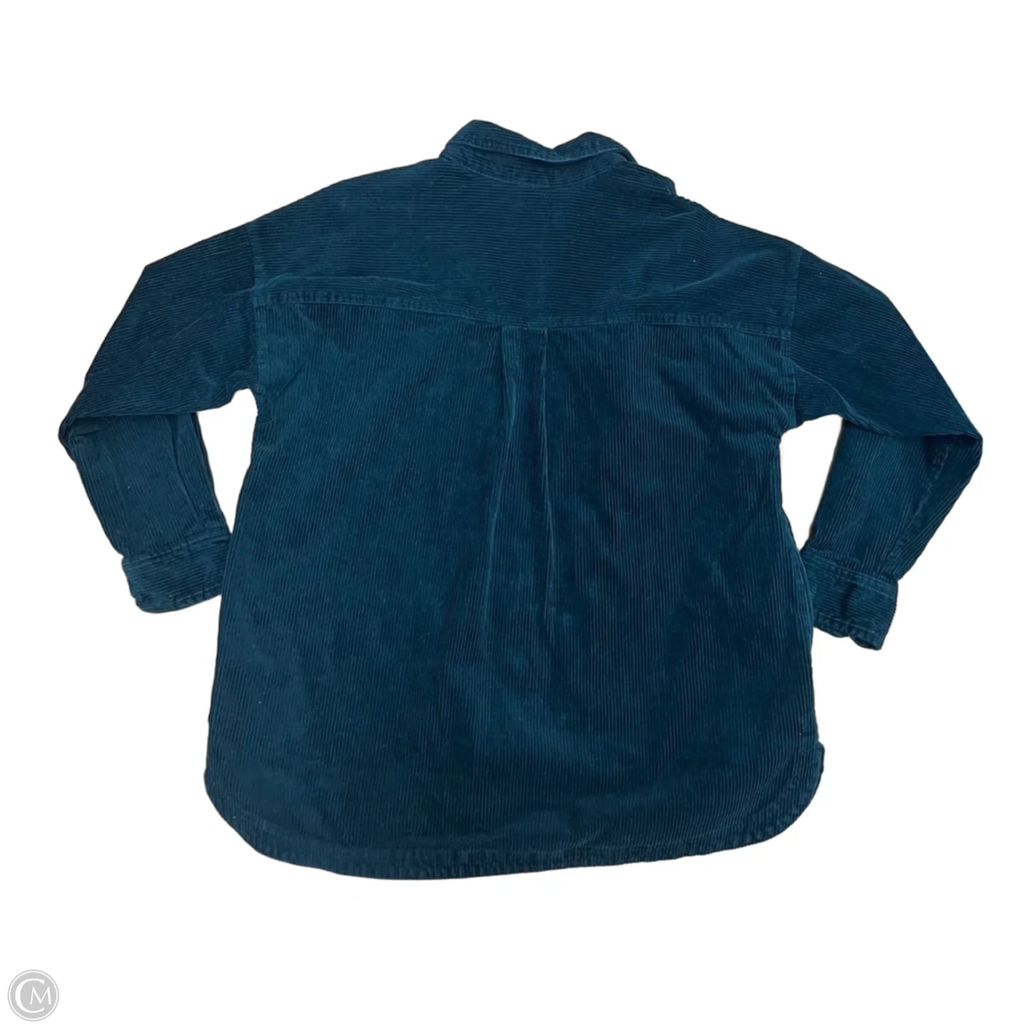Jacket Shirt By Matty M In Green, Size: L