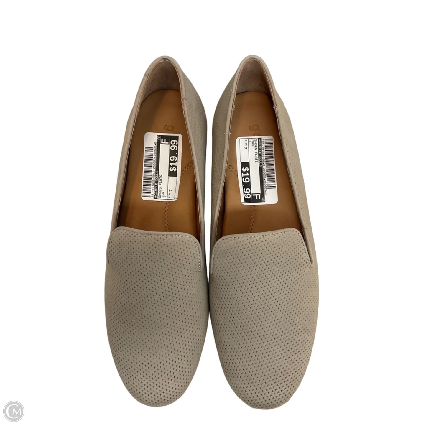 Shoes Flats By Gentle Souls In Tan, Size: 7