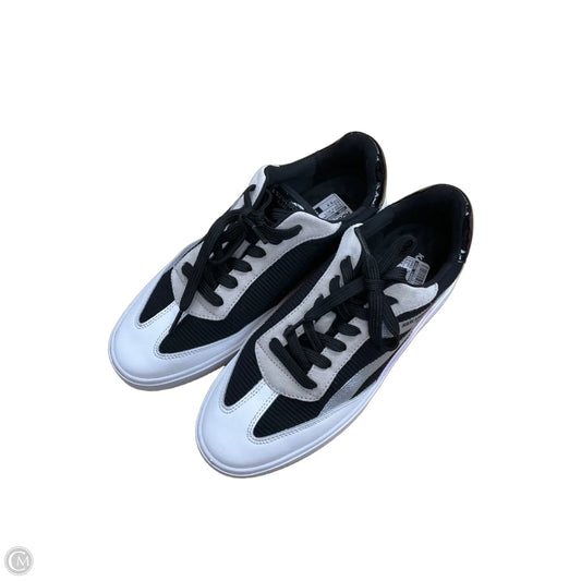 Shoes Designer By Karl Lagerfeld In Black & White, Size: 9.5