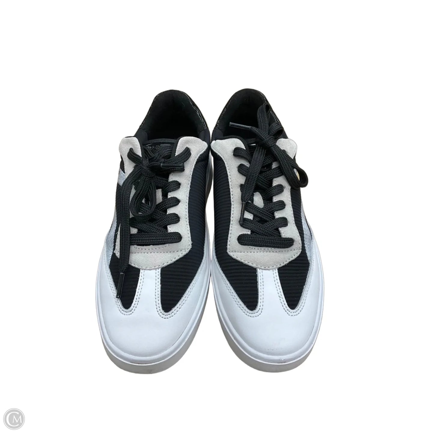 Shoes Designer By Karl Lagerfeld In Black & White, Size: 9.5