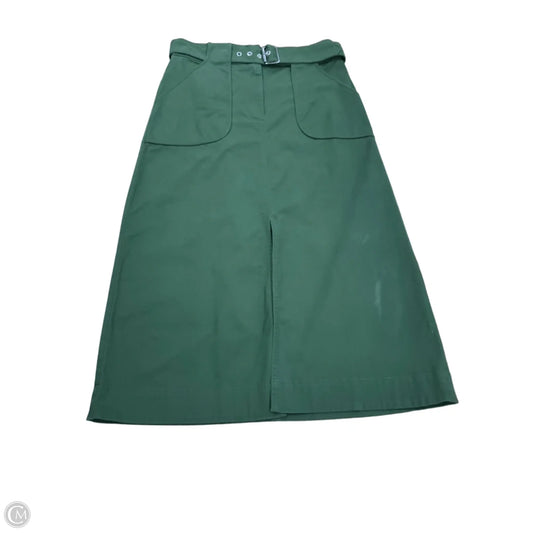 Skirt Maxi By Loft In Green, Size: 6