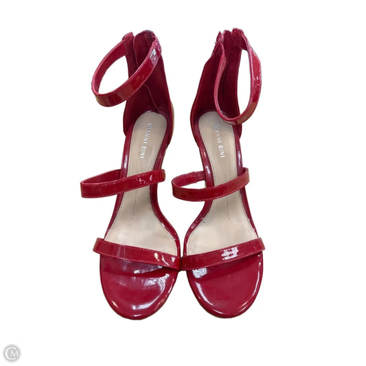 Shoes Heels Stiletto By Gianni Bini In Red, Size: 7