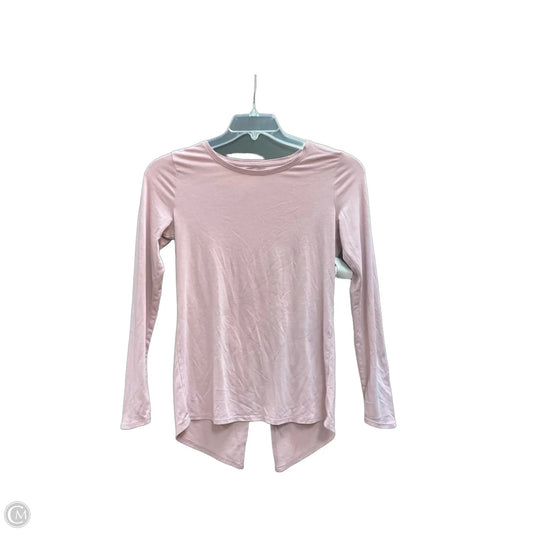 Athletic Top Long Sleeve Collar By Athleta In Purple, Size: Xxs