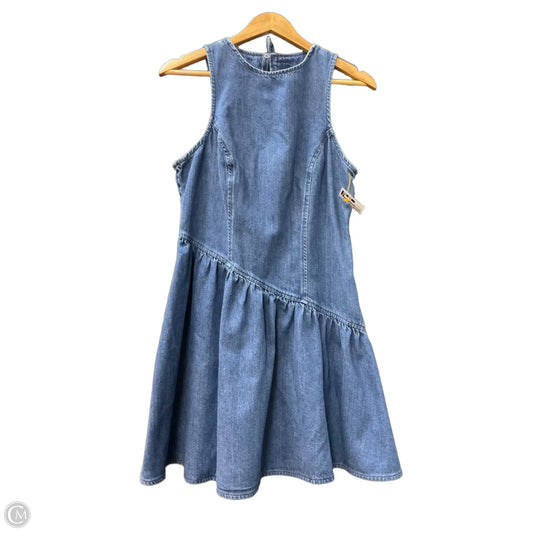Dress Casual Short By Divided In Blue Denim, Size: M
