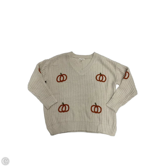 Sweater By Maurices In Cream, Size: 1
