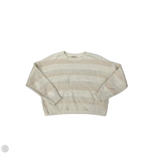 Sweater By Les Serein In Striped Pattern, Size: L