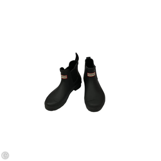 Boots Rain By Hunter In Black, Size: 6