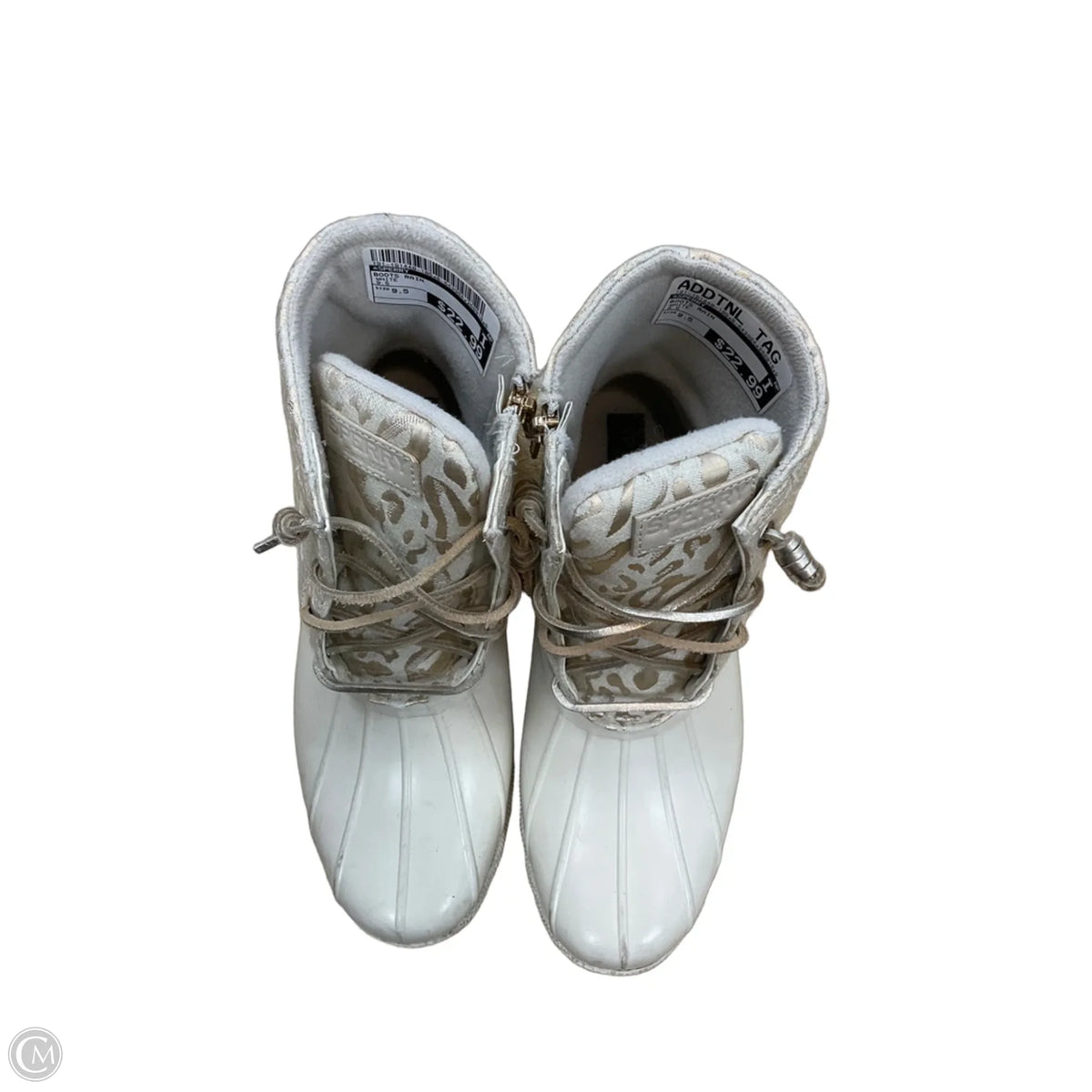 Boots Rain By Sperry In White, Size: 9.5