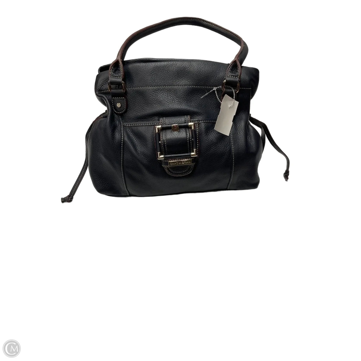 Handbag Leather By Isaac Mizrahi, Size: Medium