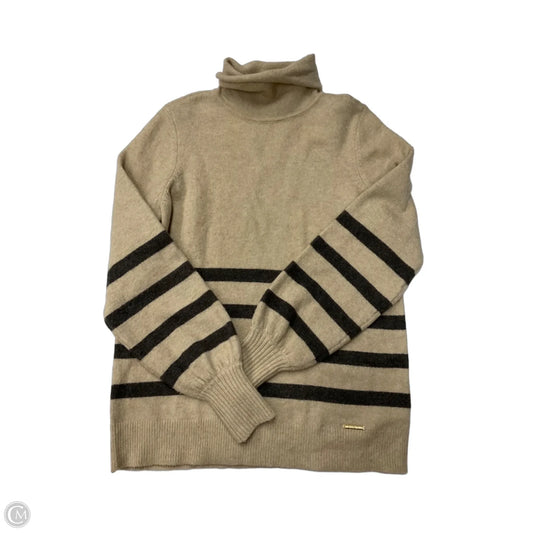 Sweater Designer By Michael Kors In Striped Pattern, Size: S