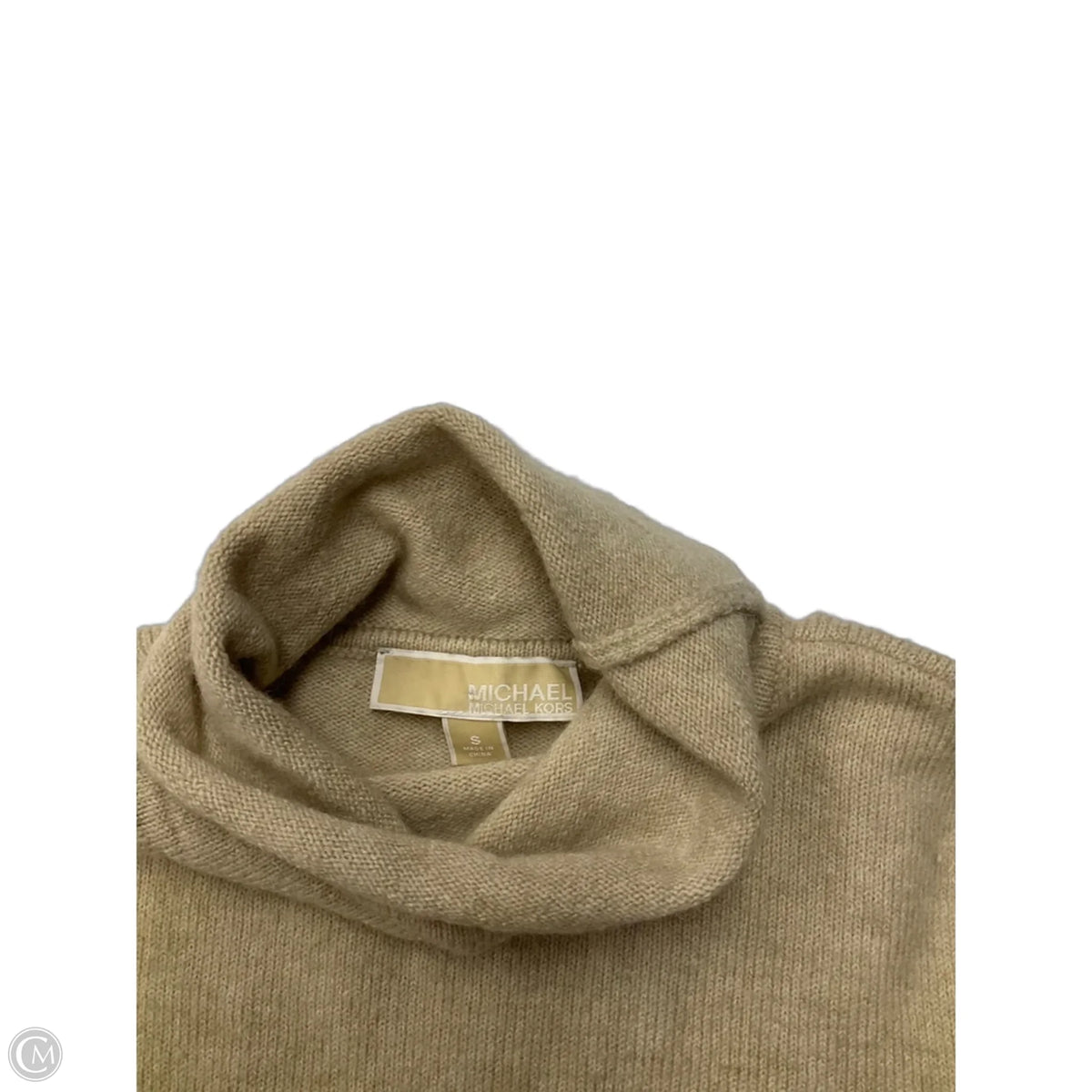 Sweater Designer By Michael Kors In Striped Pattern, Size: S