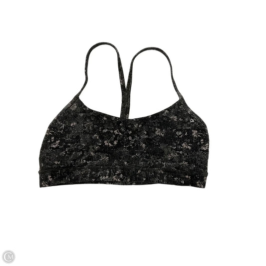 Athletic Bra By Lululemon In Grey, Size: 8
