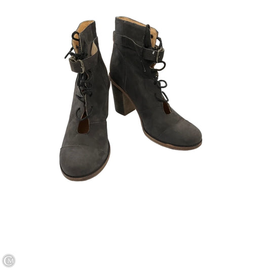 Shoes Heels Platform By Timberland In Grey, Size: 9