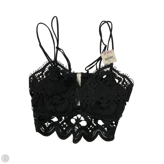 Athletic Bra By Anthropologie In Black, Size: Xs