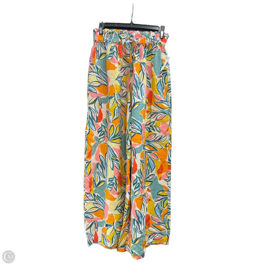 Pants Wide Leg By Thml In Multi-colored, Size: M