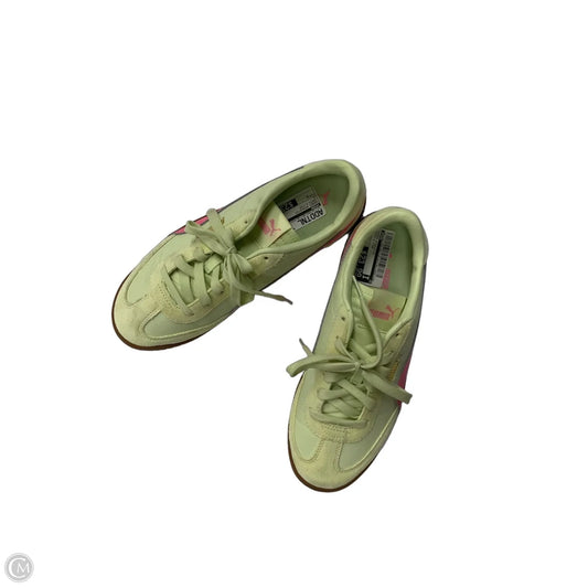 Shoes Athletic By Puma In Green & Pink, Size: 9