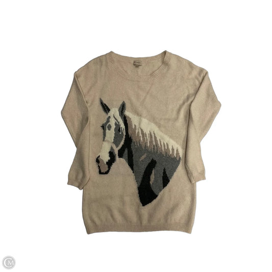 Sweater By Cremieux In Cream, Size: Xs