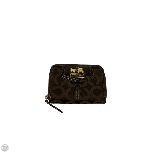 Wallet Designer By Coach, Size: Small