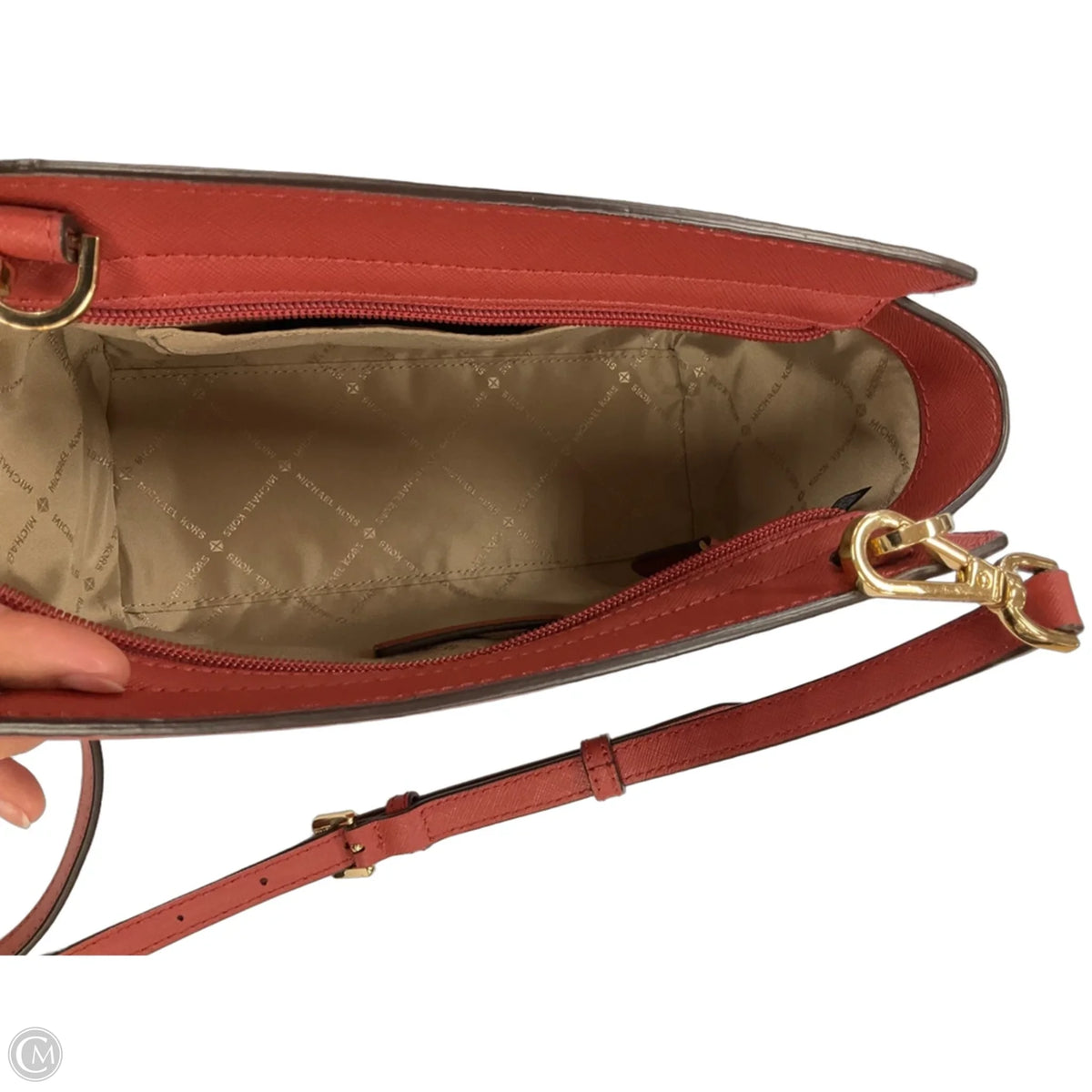Handbag Designer By Michael Kors, Size: Medium