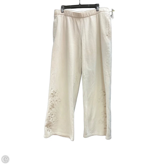 Pants Lounge By Hollister In Cream, Size: L