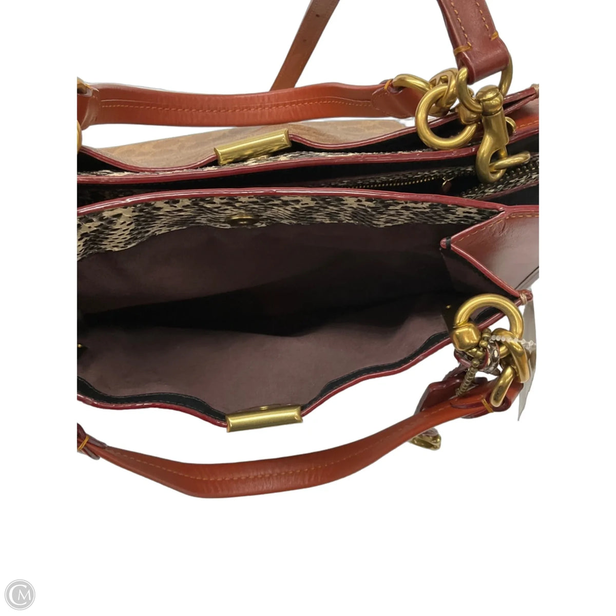 Handbag Designer By Coach, Size: Large