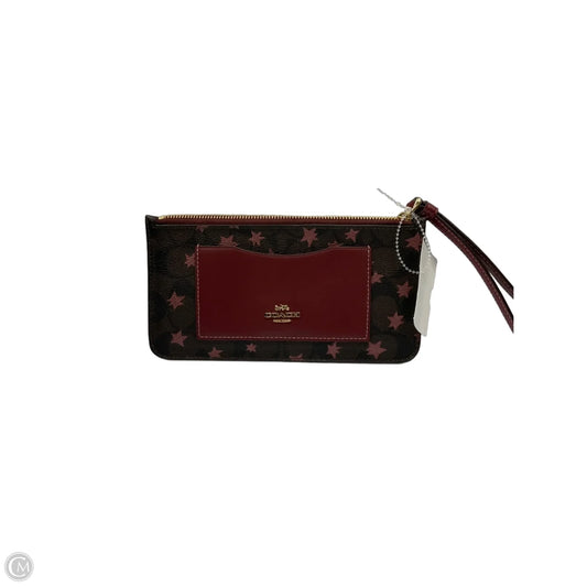 Wristlet Designer By Coach, Size: Small