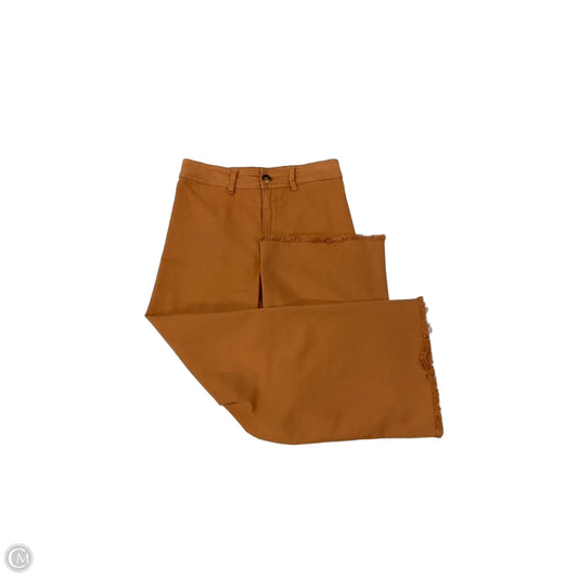 Jeans Wide Leg By Billabong In Orange, Size: 4