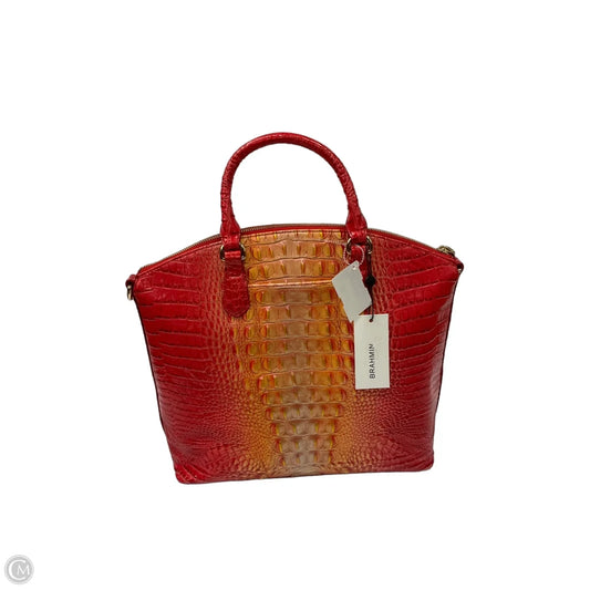 Handbag Designer By Brahmin, Size: Large