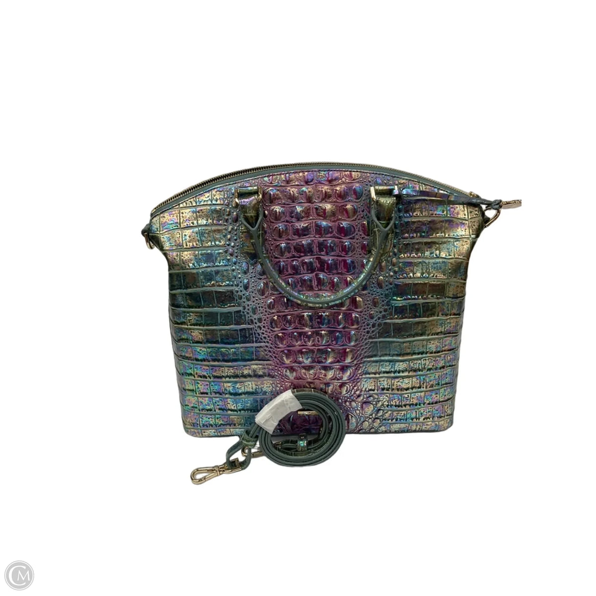 Handbag Designer By Brahmin, Size: Medium