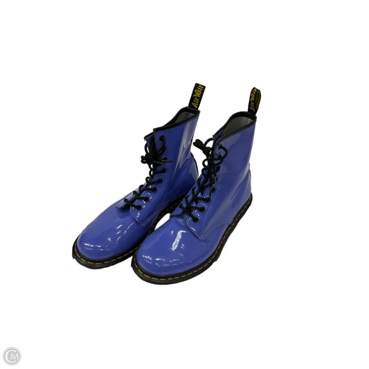 Boots Designer By Dr Martens In Purple, Size: 11