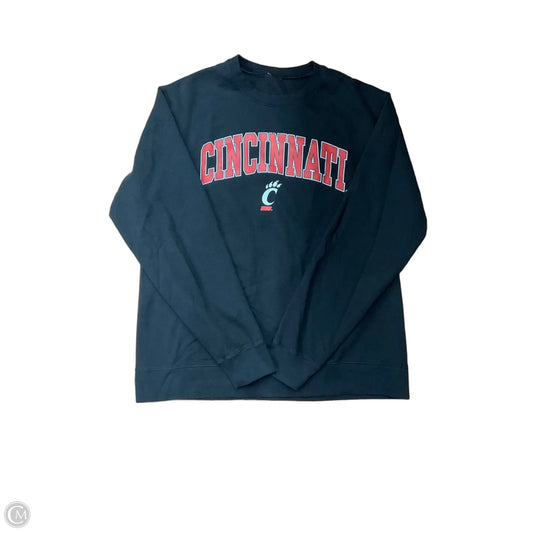 Sweatshirt Collar By Clothes Mentor In Black, Size: Xl