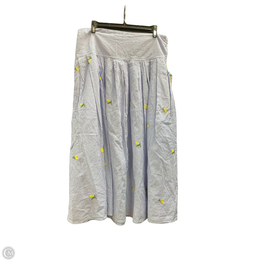Skirt Maxi By Free Assembly In Striped Pattern, Size: 10