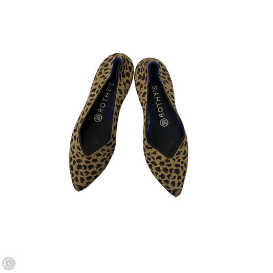 Shoes Flats By Rothys In Animal Print, Size: 8
