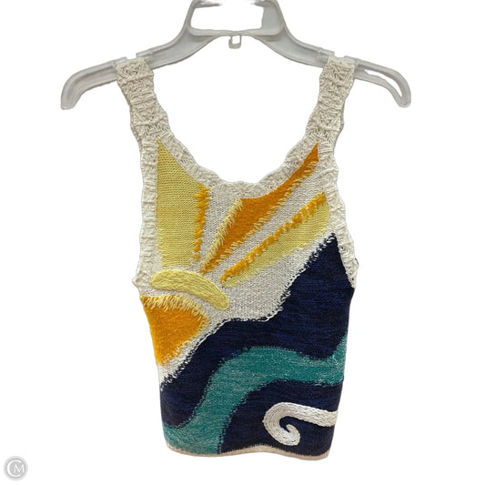 Top Sleeveless By Pilcro In Multi-colored, Size: Xxs
