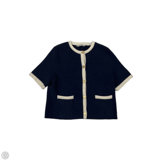 Top Short Sleeve By Abercrombie And Fitch In Navy, Size: S