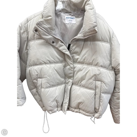 Jacket Puffer & Quilted By Old Navy In Grey, Size: Mp