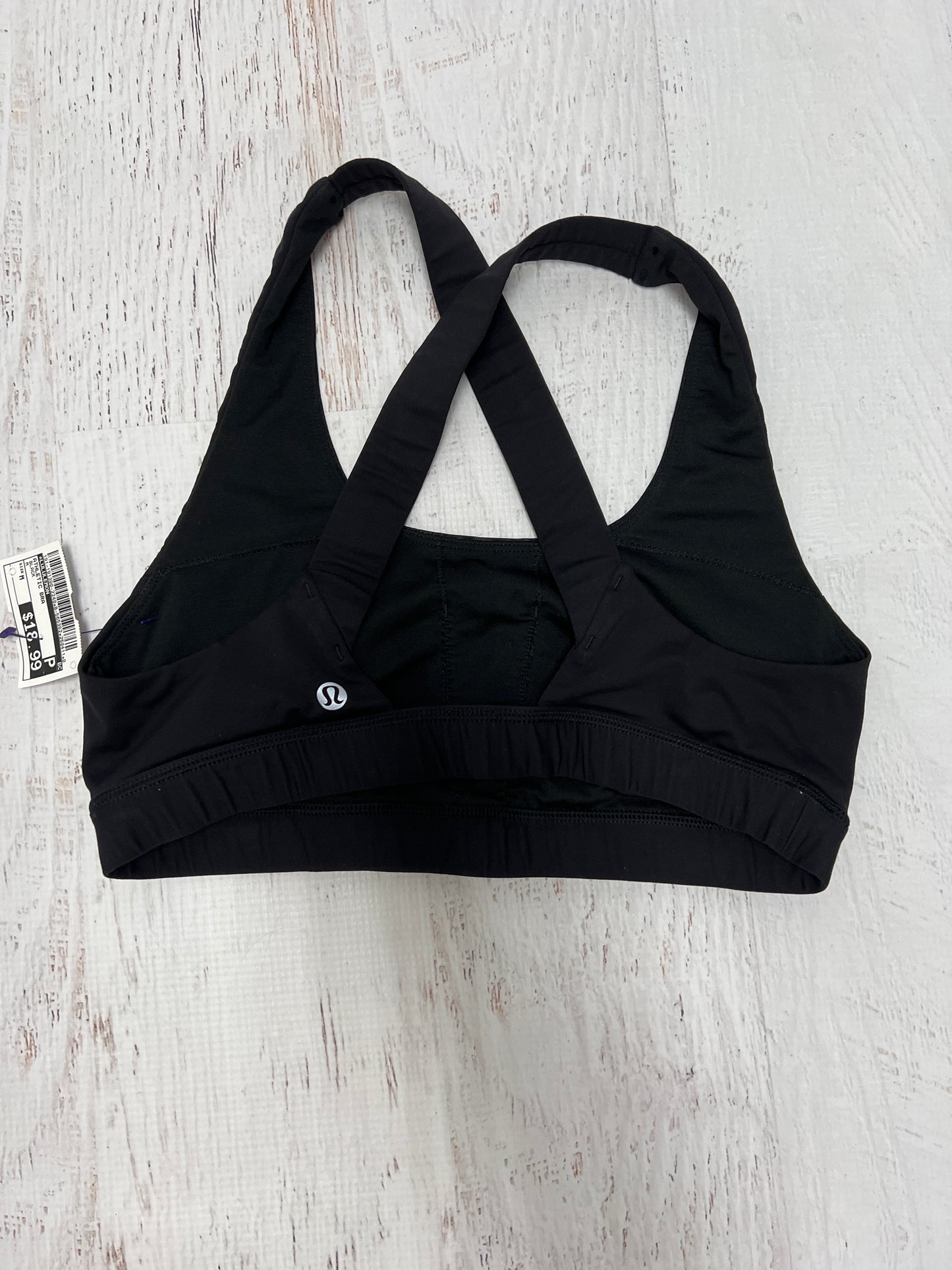 ATHLETIC BRA by LULULEMON In BLACK, Size: M