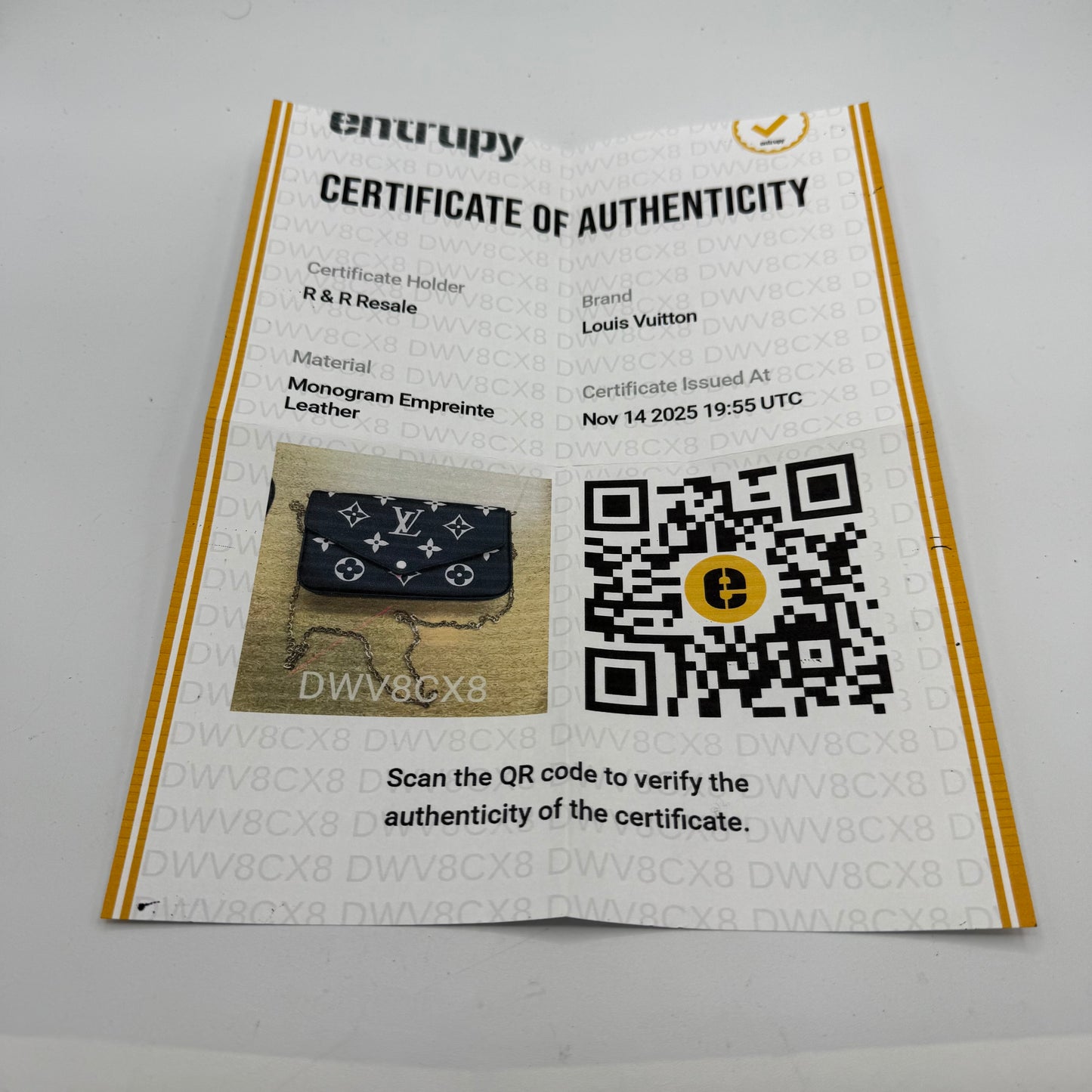 CROSSBODY LUXURY DESIGNER by LOUIS VUITTON In BLACK & CREAM, Size: SMALL