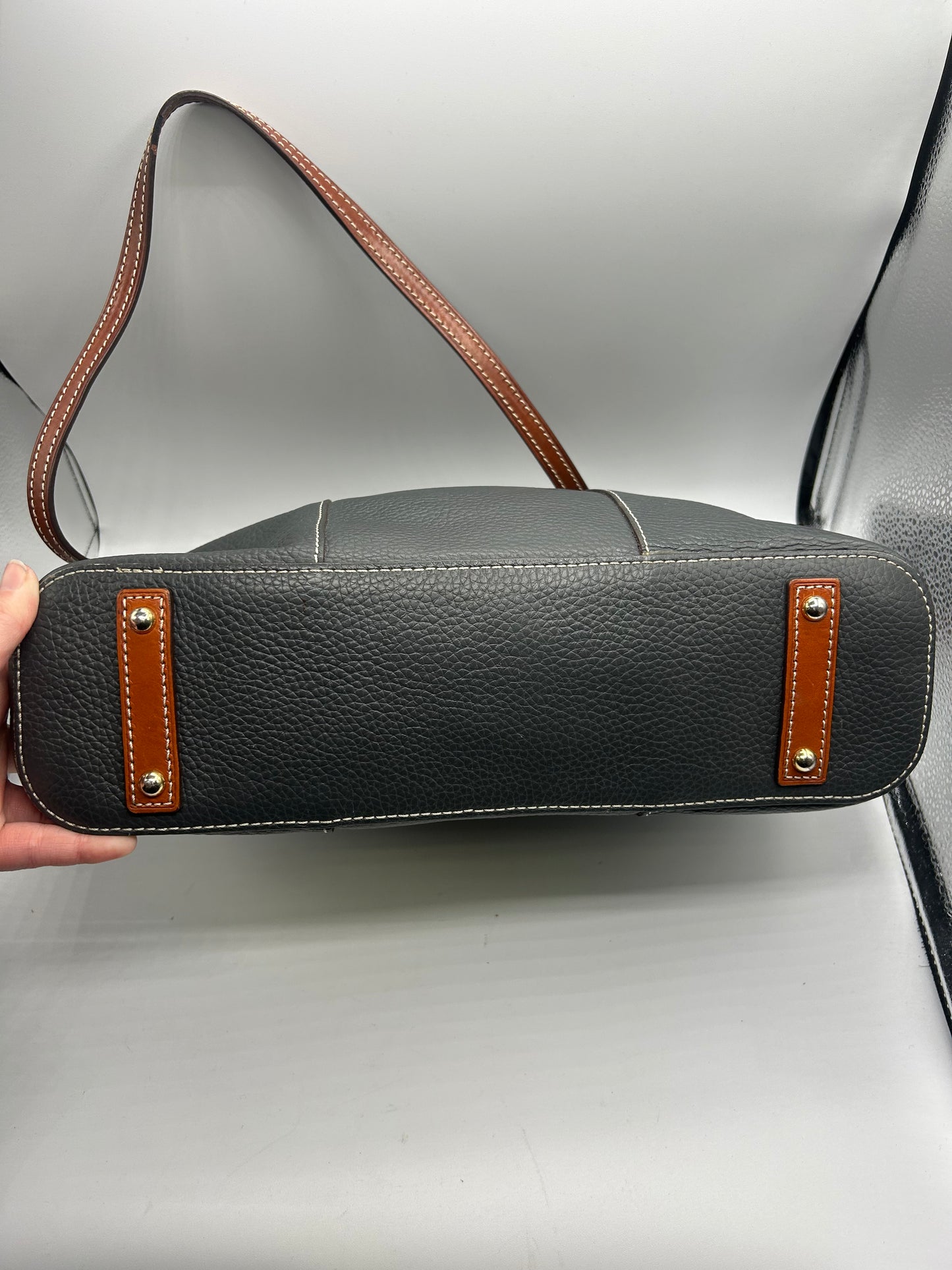 HANDBAG DESIGNER by DOONEY AND BOURKE In GREY, Size: LARGE