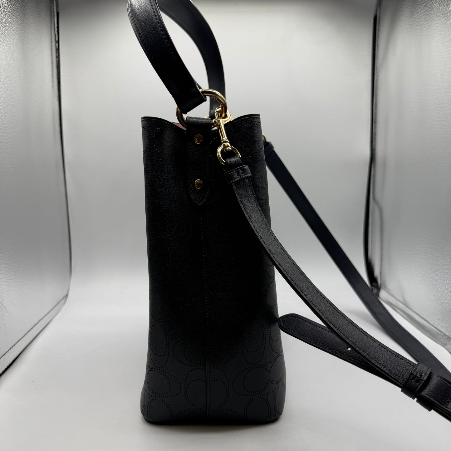 CROSSBODY DESIGNER by COACH In NAVY, Size: LARGE