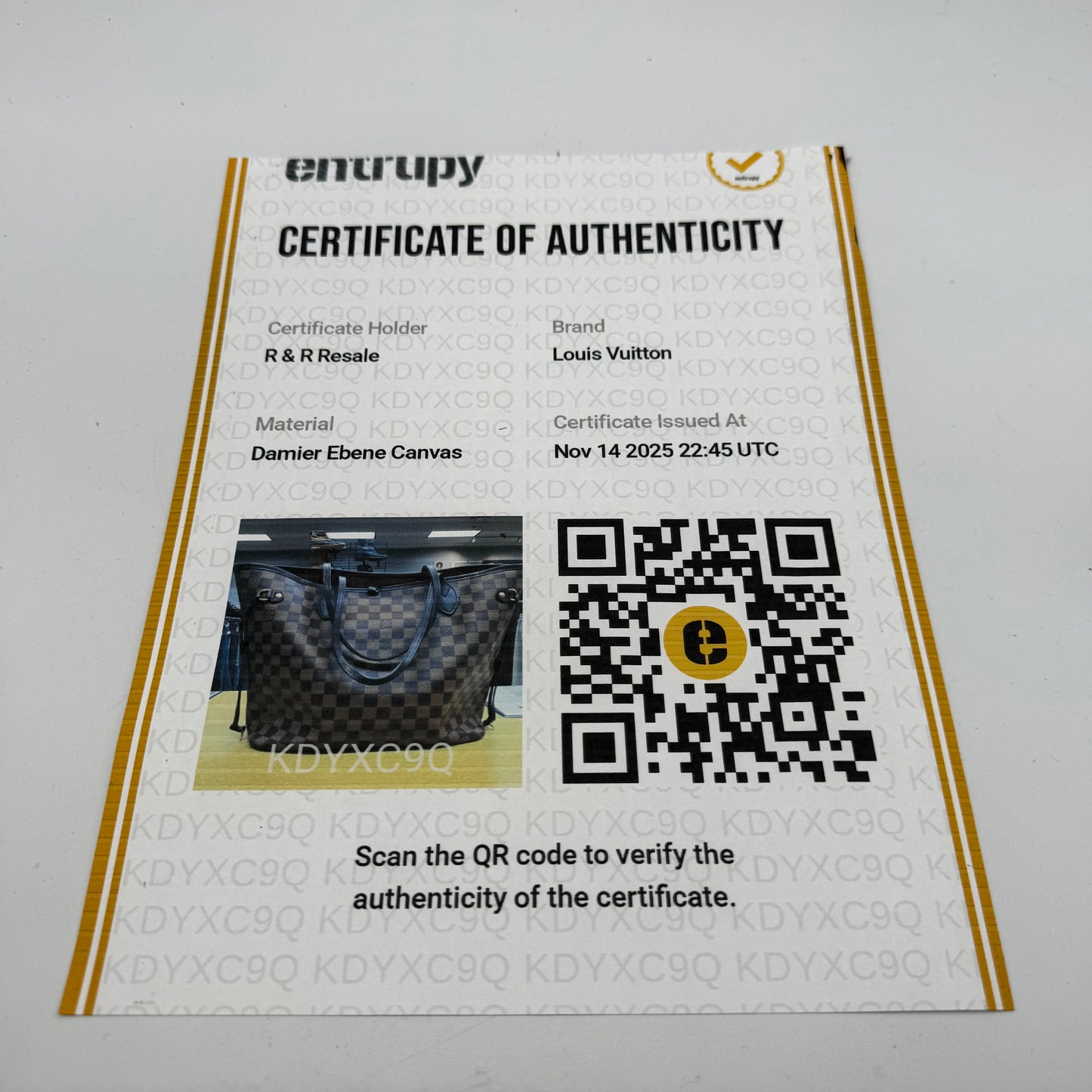 HANDBAG LUXURY DESIGNER by LOUIS VUITTON In BROWN, Size: LARGE