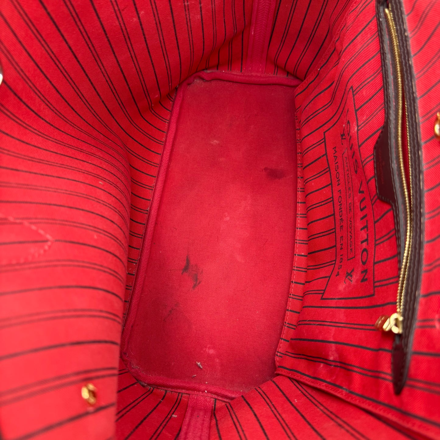 HANDBAG LUXURY DESIGNER by LOUIS VUITTON In BROWN, Size: LARGE