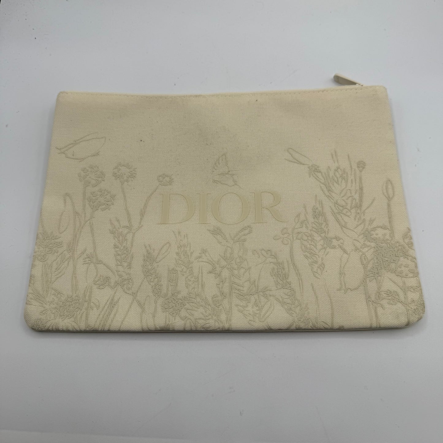 Makeup Bag Luxury Designer By Dior, Size: Large
