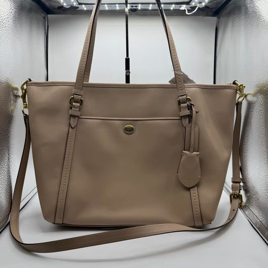 HANDBAG DESIGNER by COACH In TAN, Size: LARGE