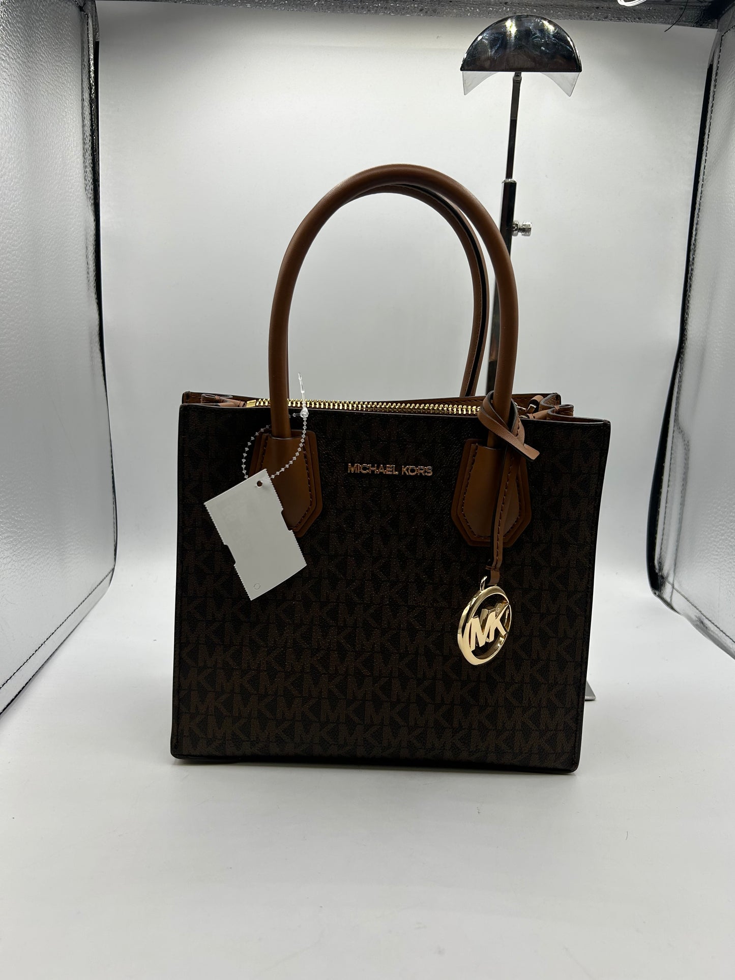 HANDBAG DESIGNER by MICHAEL KORS In BROWN, Size: SMALL