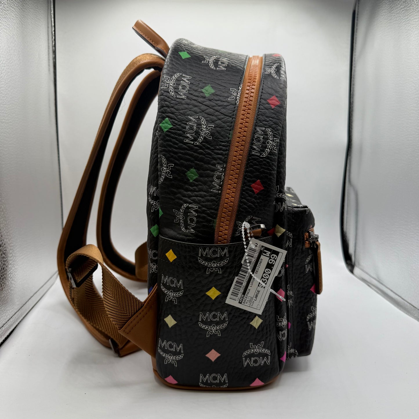 BACKPACK LUXURY DESIGNER by MCM In MULTI, Size: LARGE